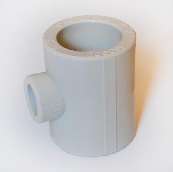 Трійник перехідний 90-50-90 ппр, ITAL